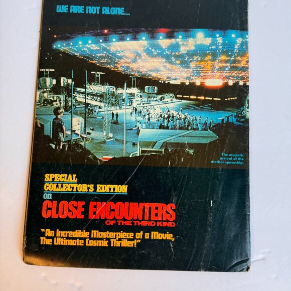 Vintage 1977 Close Encounters Program & 1978 Official Authorized Ed Magazine - Picture 2 of 12